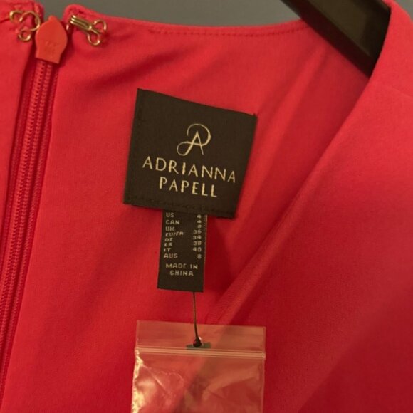 Adrianna papell dress size 4 new - Picture 4 of 5
